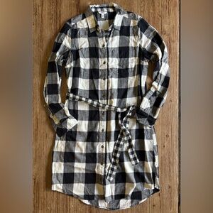 Sonoma Buffalo Plaid Dress (XS)